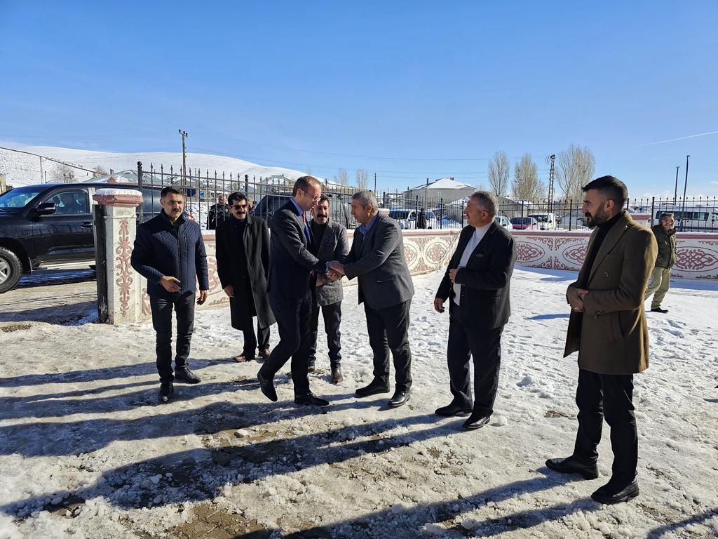 İlçe Merkezi Yeni Mahallesindeki "KANCA'' Ailesine Taziye Ziyaret.